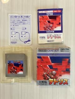 【箱・説明書・チラシ付】テトリス ゲームボーイ【起動確認済】のサムネイル