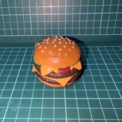 マクドナルド　ダブルチーズバーガー　目印チャーム　年代物