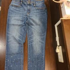 ラインストーン付きデニムパンツのサムネイル