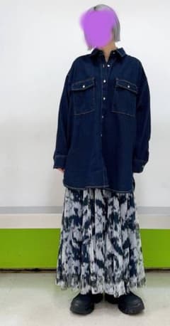JEANASIS✤アソートデニムBIGシャツジャケットのサムネイル