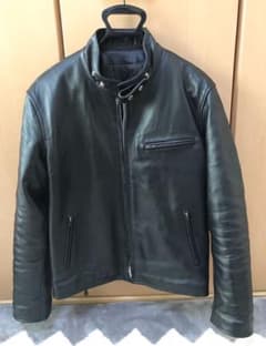 Horn Works 本革 シングルライダースジャケットのサムネイル