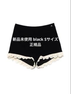 24時間以内発送andmary Velour minipants black S - メルカリ