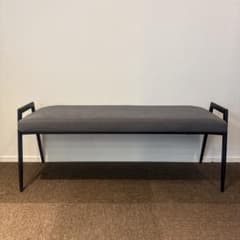 ニトリ ダイニングベンチ イジーGY(ダイニングテーブル用ファブリックベンチ) ニトリ ダイニングベンチ イジーGY(ダイニングテーブル用ファブリック