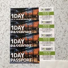 フィットイージー 1DAY PASSPORT4枚セットのサムネイル