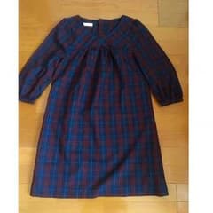 earth music&ecology チェックワンピースのサムネイル