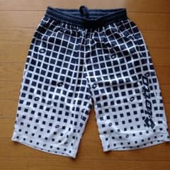 Lotto チェック柄ショートパンツ ネイビー/ホワイトのサムネイル