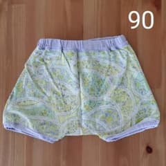 ラグマート 小花柄 薄手ショートパンツ 90サイズのサムネイル