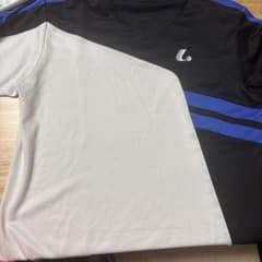 LUCENT テニスウェア Tシャツ ブラック ホワイトのサムネイル