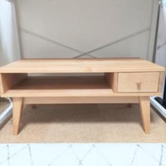 天然木アルダー材を使ったテレビラック 幅75cm ベルメゾン テレビ