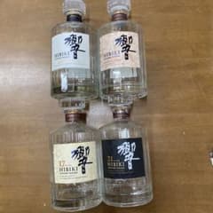 サントリー 響 空瓶 4本セット - メルカリ
