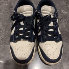 NIKE スニーカー ネイビー×ホワイトのサムネイル