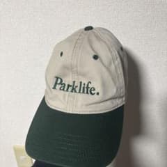 Parklife. キャップ ベージュ ダークグリーンのサムネイル