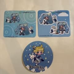 Snow Miku 2025 스티커 씰 세트
