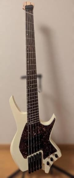 HEX Guitars NB505 Ivory 純正ギグバッグ付属・弦交換済のサムネイル