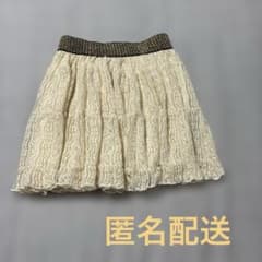 LAMIA アイボリー フレアレーススカートのサムネイル