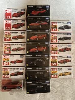 レア‼️トミカ フェラーリ 初回限定入り 19台セット　新品未開封　#フェラーリのサムネイル