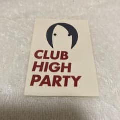CLUB HIGH PARTY シンガーズハイ ガチャガチャ ステッカー - メルカリ