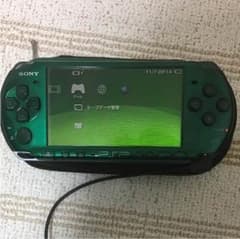 PSP 本体 グリーン  充電器付きのサムネイル