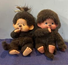 モンチッチ/セキグチ/モンチッチ泣き顔ちゃんと2体セット/70's