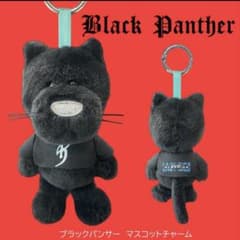 氷室京介　パンサーマスコット チャーム　ぬいぐるみ　ブラックパンサー　池袋　羽田 氷室京介 パンサーマスコット チャーム ぬいぐるみ ブラックパンサー