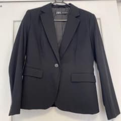 【本日限定】ZARA ブラック テーラードジャケットのサムネイル