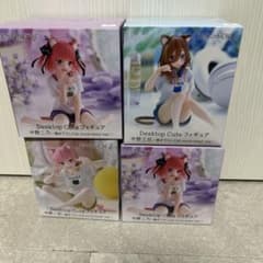 오등분의 신부 Desktop Cute 피규어 4점 세트