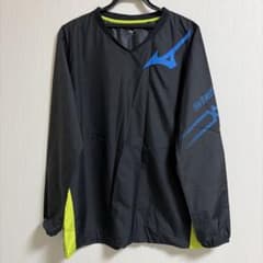 Mizuno ピステ・ウィンドブレーカー ブラック/イエローのサムネイル
