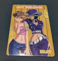 ONEPIECE 원피스 카드 나미 로빈 NO.95 구미카