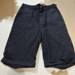 未使用品　 GLOBAL WORK ハーフパンツ ブラック Sのサムネイル
