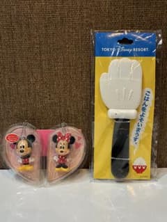 東京ディズニーリゾート ミッキー ミニー グッズ 2点セット しゃもじ 未使用のサムネイル