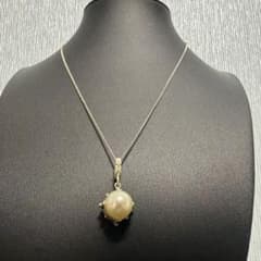 LOVE＆HATE パール クラウン ネックレス シルバー925 王冠 チャーム LOVE＆HATE パール クラウン ネックレス シルバー925 王冠 チャーム