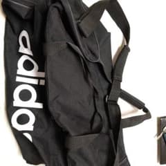 adidas 黒 ダッフルバッグのサムネイル