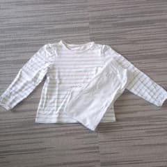 UNIQLO キッズ パジャマ 120cm ストライプのサムネイル