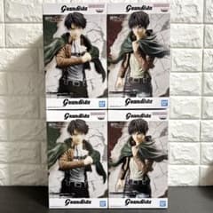 進撃の巨人 Grandista リヴァイ エレン 2種 4体セット - メルカリ
