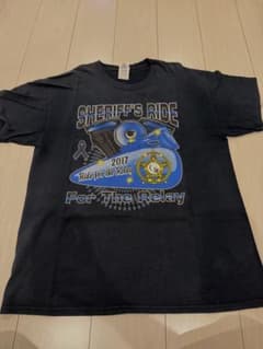 GILDAN 2017 SHERIFF'S RIDE Tシャツ Lのサムネイル