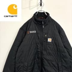 超人気❗️カーハート キルティングジャケット M90sワンポイント刺繍