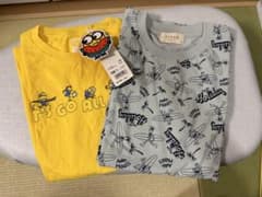 【新品タグ付】ユニクロ ミニオン　トイストーリー Tシャツ 2枚セット 150のサムネイル