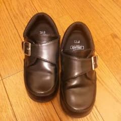 ホーキンス 18cm 男の子 ローファー フォーマル シューズ 黒のサムネイル