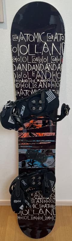 アトミックスノーボード＆ビンディング＆ブーツ＆ケース　セット アトミックスノーボード＆ビンディング＆ブーツ＆ケース セット