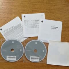 Mac os インストールCD　シール付きのサムネイル