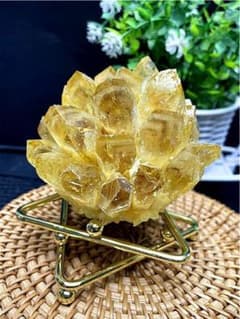 超綺麗☆パイナップル水晶クラスターB89D6/115D07D - メルカリ