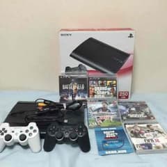 ps3最新型とGTA5BFなどコントローラー2個のサムネイル