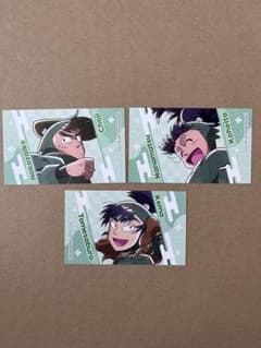 忍たま乱太郎 プロ忍の朝も早い アニメイト　特典ミニカード　六ろ　食満のサムネイル