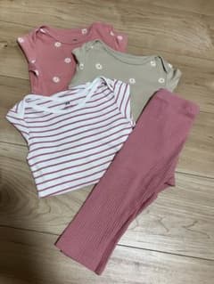 H&M ロンパース3点＋パンツのサムネイル