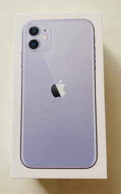 iPhone 11 パープル 64 GB 箱・イアフォンのサムネイル
