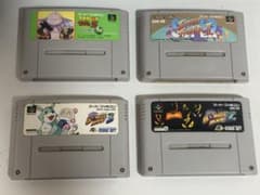 スーパーファミコン ソフト 4本セットのサムネイル
