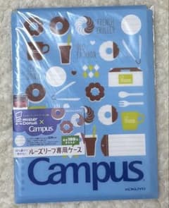 Campusミスドコラボ ルーズリーフケースのサムネイル