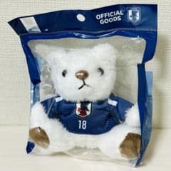 ユニフォーム ベア キーホルダー 日本代表 上田綺世 18番 JFA W杯