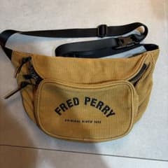FRED PERRY コーデュロイ ボディバッグ
