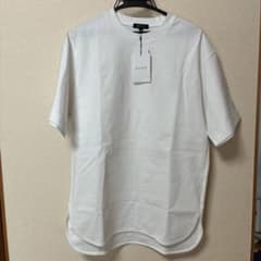 PLST ストレッチコットンブレンド Tシャツ ホワイト Sのサムネイル